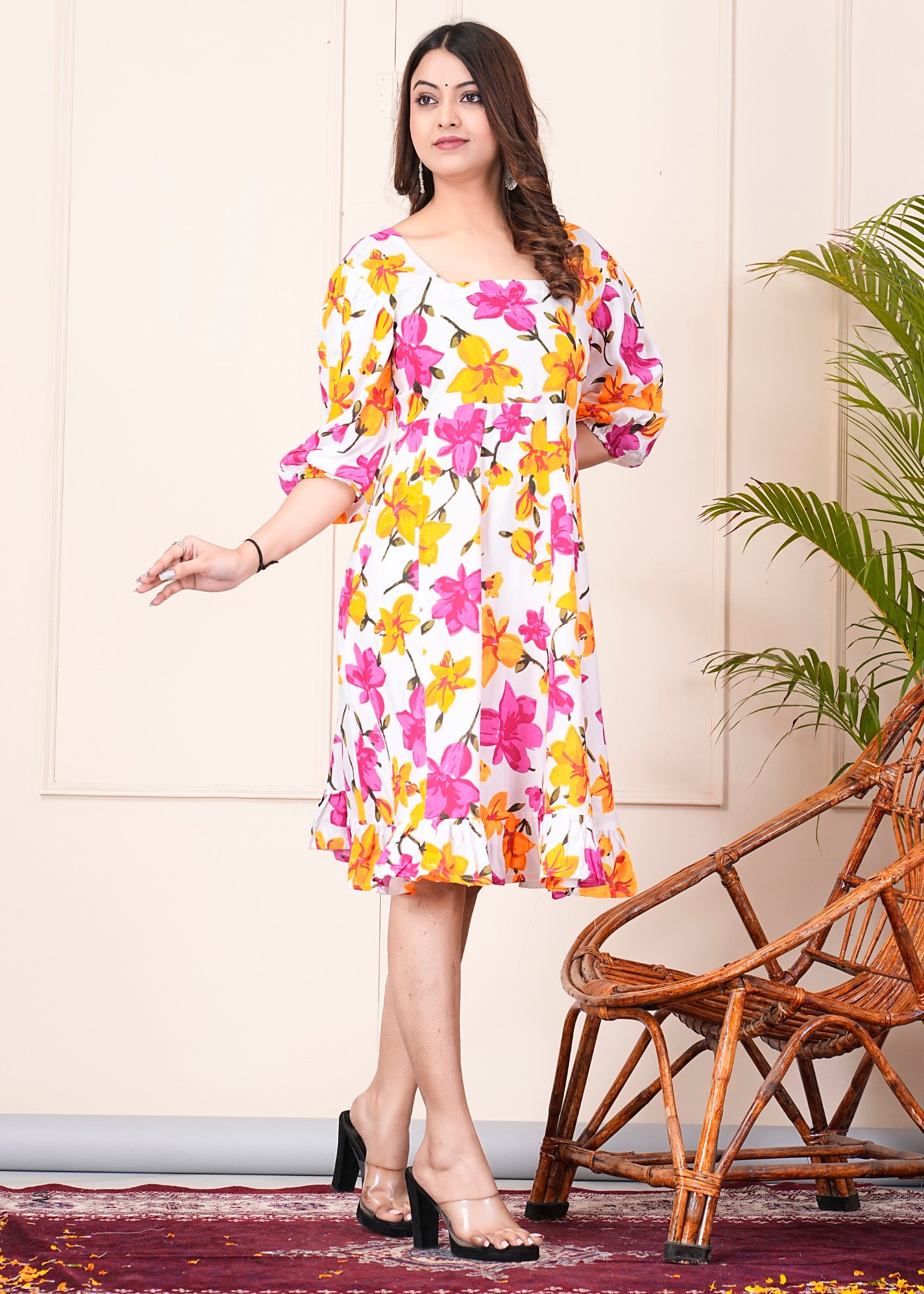 SUNEKH HIGH DEMAND KURTI WITH SMOKING DESIGNER PRINT