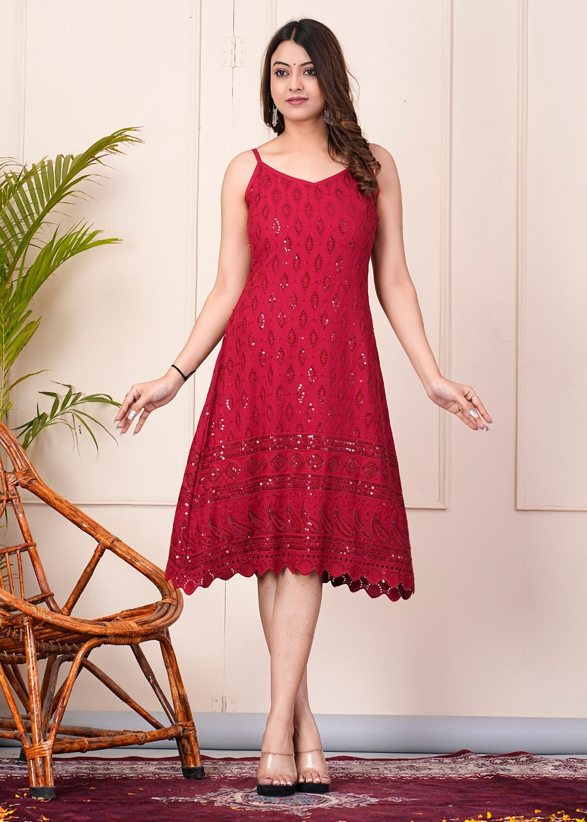 SUNEKH SEQUENCE WORK DRESSES