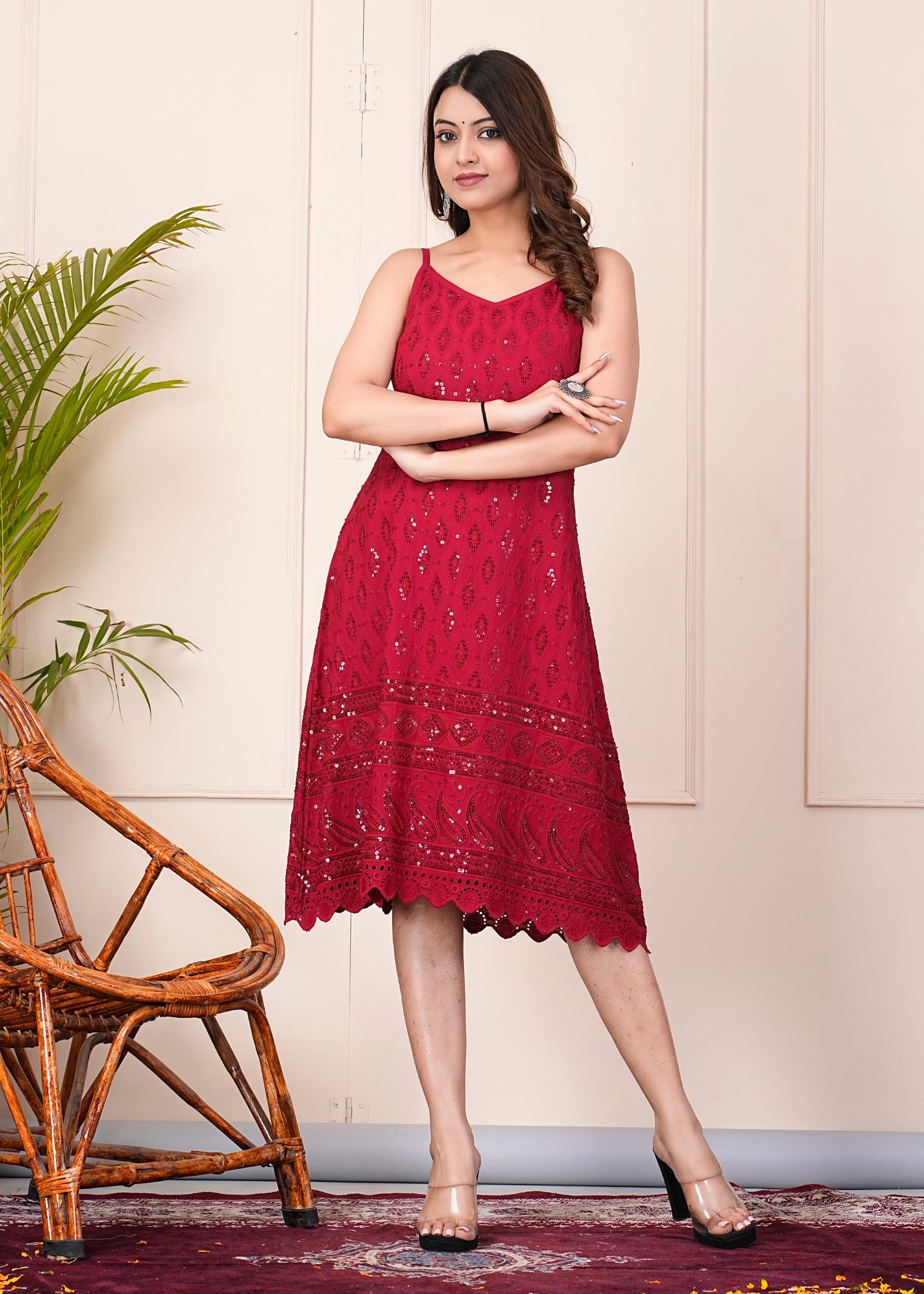 SUNEKH SEQUENCE WORK DRESSES