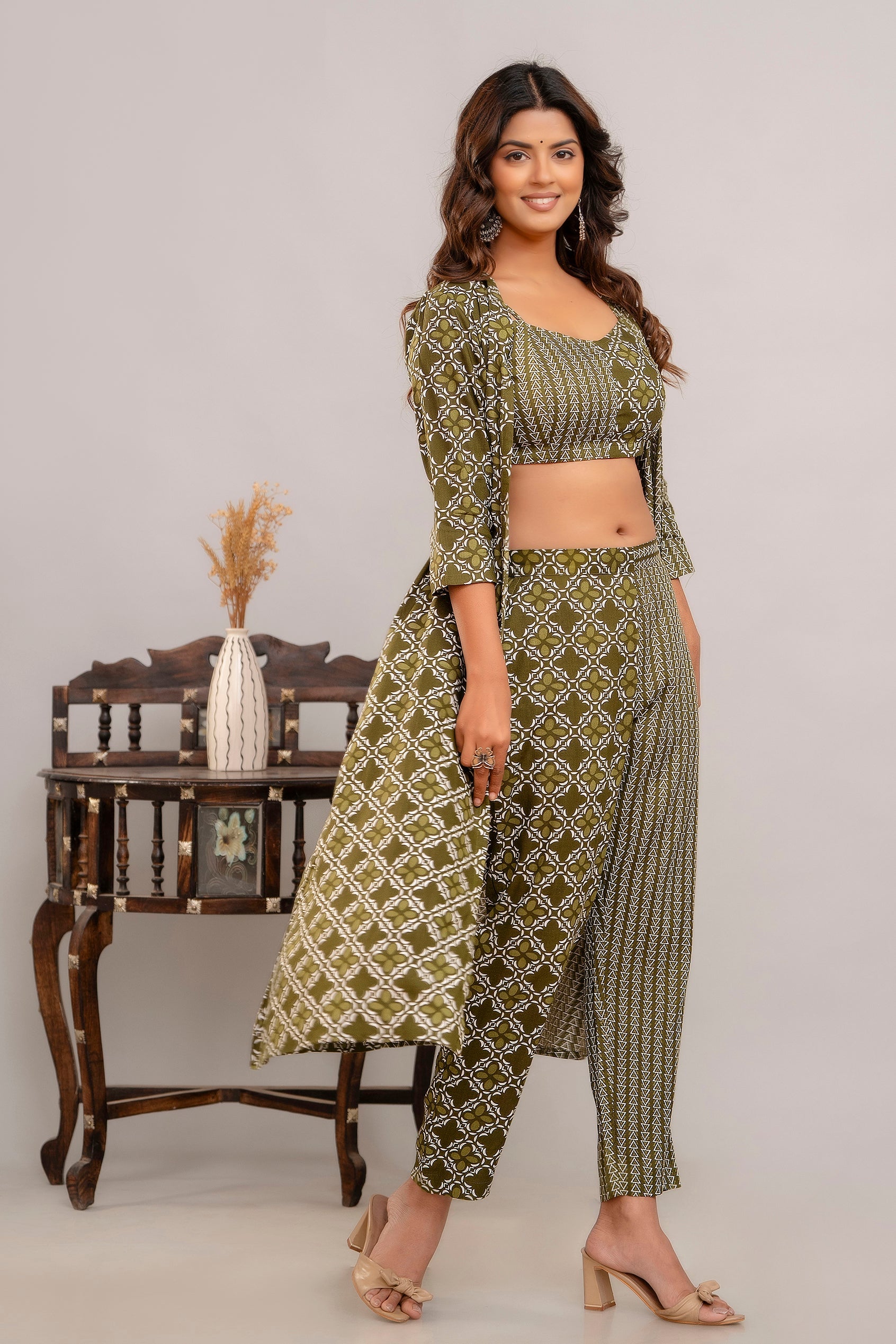 SUNEKH DOUBLE PRINT REVERSABLE JUMP SUIT